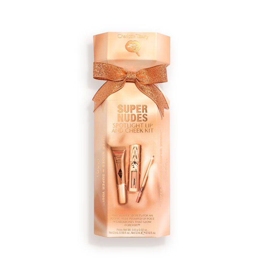 super nudes spotlight lip and cheek kit