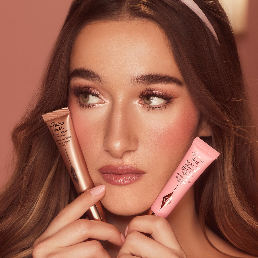 pillow talk glow blush beauty wand kit