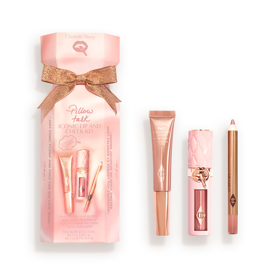 pillow talk iconic lip and cheek kit