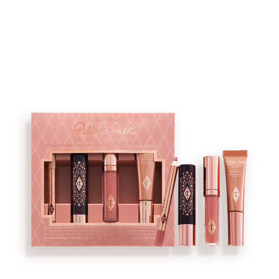 pillow talk iconic lip and cheek kit