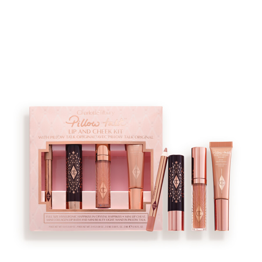 pillow talk iconic lip and cheek kit