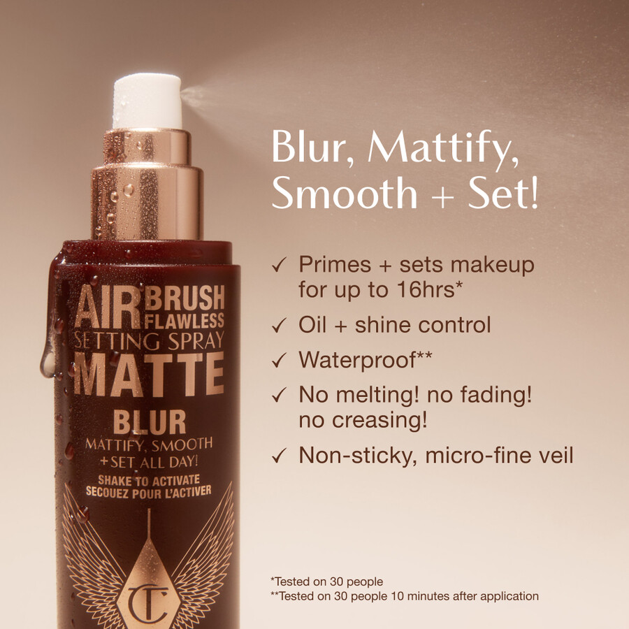 airbrush flawless setting spray matte mini duo