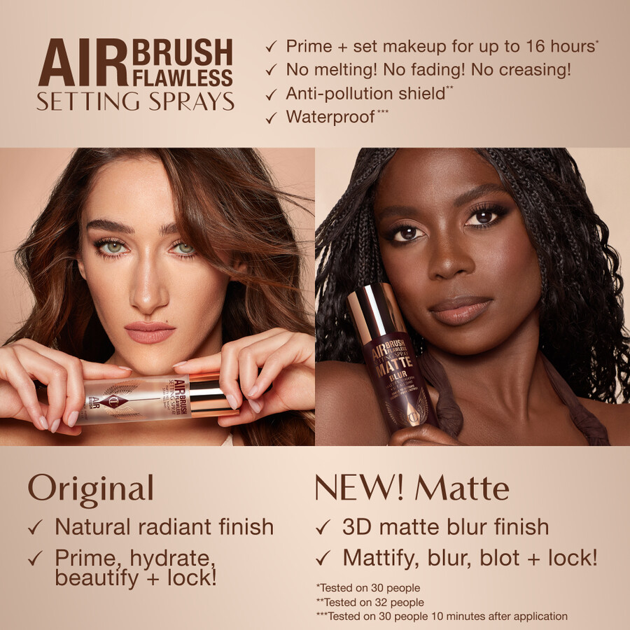 airbrush flawless setting spray matte